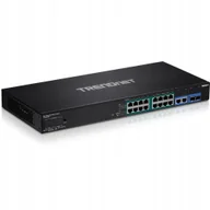 Switche - Trendnet 18-Port Gigabit PoE+ Smart Sur - miniaturka - grafika 1
