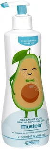 Mustela Bébé Gentle Cleansing Gel Hair and Body żel pod prysznic 500 ml dla dzieci - Kosmetyki kąpielowe dla dzieci - miniaturka - grafika 2