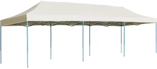 vidaXL Składany namiot imprezowy 3 x 9 m kremowy 44974 - Pawilony ogrodowe - miniaturka - grafika 2