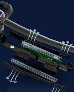 Baseus Covo zestaw słuchawkowy słuchawka Bluetooth 5.0 sterowana głosem czarny (NGA10-C01) - Zestawy głośnomówiące - miniaturka - grafika 13