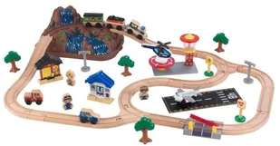 KidKraft Zestaw kolejowy z wodospadem ZK-17826 - Pociągi dla dzieci - miniaturka - grafika 9