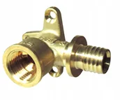 Rury - Tece Kolano Ścienne Mosiężne Gw 16x1/2'' - miniaturka - grafika 1