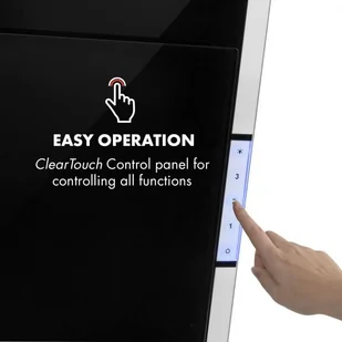 Klarstein Mirage 90 Czarny (CGCH3-Mirage-90) - Okapy kuchenne - miniaturka - grafika 8