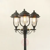 Lampy ogrodowe - Konstsmide Romantyczna latarnia 3-punktowa PARMA, zielona - miniaturka - grafika 1