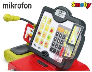 Smoby Kasa Elektroniczna z dotykowym panelem 24265 - Zabawy w naśladowanie dorosłych - miniaturka - grafika 6
