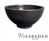 Umywalki - Wiesbaden Umywalka nablatowa z kamienia B-stone 20 cm RĘCZNIE WYKONANY 39.3510 - miniaturka - grafika 1