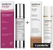 Zestawy kosmetyków damskich - Sesderma Acglicolic Classic Forte + Azelac RU Gel Cream ZESTAW Krem-żel nawilżający 50 ml + Krem-Żel depigmentujący 50 ml - miniaturka - grafika 1