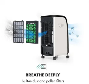 Wentylator OneConcept OneConcept Caribbean Blue schładzacz odświeżacz powietrzawentylator 70W biały/ ACO3-CarribeanBlueW - Wentylatory - miniaturka - grafika 6