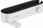 Baterie wannowe i prysznicowe - Hansgrohe 24340700 ShowerTablet Select Bateria termostatyczna wannowa 400 do montażu natynkowego biały matowy - miniaturka - grafika 1