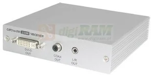 Cypress CA-DVI250R Odbiornik DVI+Audio po CAT5 250 [CA-DVI250R] - Złącza, przejściówki, adaptery - miniaturka - grafika 2