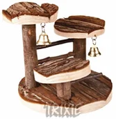 Akcesoria dla gryzoni - Trixie 61640 Natural Living drabinki, 14 x 14 cm - miniaturka - grafika 1