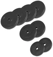 Pozostały sprzęt siłowy - Gorilla Sports Zestaw obciążeń winylowych 27,5kg (100674-00006-0030) - miniaturka - grafika 1