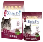 Karma dla gryzoni - CUNIPIC Alpha Pro Chinchilla 500 g - miniaturka - grafika 1