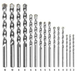 TROTEC Zestaw wierteł do kamienia, 15-częściowy - Akcesoria do elektronarzędzi - miniaturka - grafika 3