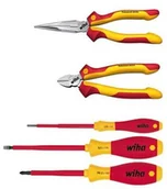 Kombinerki i obcęgi - Wiha Zestaw narzędzi Professional electrix Mix 26755 5 szt Professional electric Z 99 0 002 06 - miniaturka - grafika 1