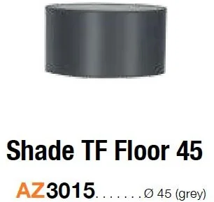 Azzardo Klosz do lampy piękny glamour TF FLOOR 45 AZ3015 AZ3015 - Oprawy, klosze i abażury - miniaturka - grafika 2