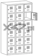 Pozostałe wyposażenie warsztatu - Malow Szafa śniadaniowa z przegródkami SUS 336 (1B90-135D0_20170713094543) - miniaturka - grafika 1