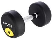 Hantle i ciężarki - HMS Hantla 12 kg gumowana Pro HG HMS - miniaturka - grafika 1