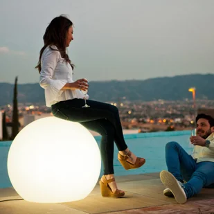 NewGarden Buly lampa stojąca kula, 80 cm - Lampy ogrodowe - miniaturka - grafika 2