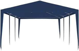 vidaXL Namiot imprezowy, 4 x 9 m, niebieski - Pawilony ogrodowe - miniaturka - grafika 10