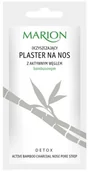 Maseczki do twarzy - Marion Detox Oczyszczający Plaster na Nos z aktywnym węglem MAR-3457 - miniaturka - grafika 1