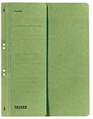 Koszulki na dokumenty - Falken oesenhefter z kartonu z recyklingu, zielony 80003858 - miniaturka - grafika 1