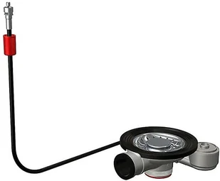 Franke Korek automatyczny Grey Line do zlewozmywaków Urban UBG z wyjściem na przelew 112.0544.161 doradzimy wycena@mizar.pl tel.(22)723 73 63 - Korki do umywalek - miniaturka - grafika 2