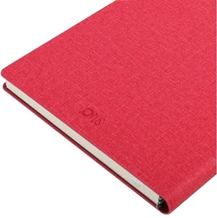 OPUS Notes Notatnik biurowy twardy w linię z miejscem na długopis O.NOTE Copenhagen 207 x 145 mm A5) czerwony NOTECOPENHSL128RULRED - Notesy i bloczki - miniaturka - grafika 3