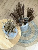 Sztuczne kwiaty - Trawa pampasowa 65-75 cm - miniaturka - grafika 1