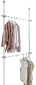 Wieszaki i stojaki - Wenko Szyna do garderoby drążek do ubrań HERKULES 2 sztuki 75-120cm B07PKFR35Q - miniaturka - grafika 1