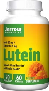 Jarrow Formulas SUPLEMENT PROZDROWOTNY LUTEIN 20MG 60 CAPS 790011120254 - Witaminy i minerały dla sportowców - miniaturka - grafika 2