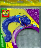 Prace ręczne dla dzieci - Ses Creative Creative, szablony do układania koralików - miniaturka - grafika 1