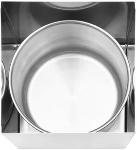 vidaXL Dozownik do sosu, stal nierdzewna, 3,5 L - Pozostałe akcesoria kuchenne - miniaturka - grafika 6