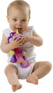 Playgro 0186976 Przywieszka Jednorozec Stella - Maskotki i pluszaki - miniaturka - grafika 2