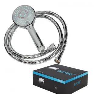 SOTBE SOTBE LARK słuchawka + wąż zestaw prysznicowy. Kolor chrom LARK-SOHE-2483838_LARK-SOHO-2483738 - Słuchawki prysznicowe SOTBE SOTBE LARK słuchawka + wąż zestaw prysznicowy. Kolor chrom LARK-SOHE-2483838_LARK-SOHO-2483738 - Słuchawki prysznicowe - miniaturka - grafika 1