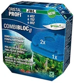 Filtry akwariowe i akcesoria - JBL zestaw ze wstawkami z vorfilt pianki i filtry do filtra cristalprofi E, Combi Bloc II cristalprofi - miniaturka - grafika 1