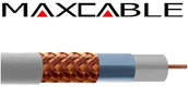 Kable - Maxcable Przewód koncentryczny RG59 drut 75 Ohm 100m - miniaturka - grafika 1