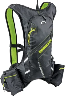 Spokey Plecak sportowy SPRINTER 5l wodoodporny Czarny/Zielony - Plecaki - miniaturka - grafika 7