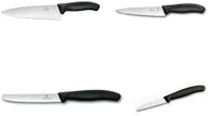 Noże kuchenne - Victorinox Zestaw 4 noży Victoirnox Swiss Classic Black 6.8063zestaw4 - miniaturka - grafika 1
