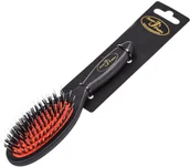 Szczotki i furminatory - Jean peau Jean Peau Professional Nylon Brush - wysokiej jakości szczotka z naturalnym włosiem i nylonem, dla ras długowłosych - Rozmiar: S JP-515 - miniaturka - grafika 1