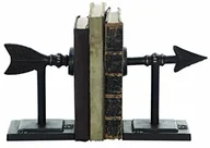 Dekoracje domu - Creative Co-op Creative wpływa na metalowym strzałek podpórka do książek zestaw DA4199 - miniaturka - grafika 1