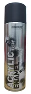 Farby i lakiery w sprayu - BIODUR Spray Lakier Akrylowy 500 ml Czarny Mat 4820155686623 - miniaturka - grafika 1