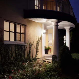 Steinel Lampa ścienna z czujnikiem L 190 czarna - Lampy ogrodowe - miniaturka - grafika 2