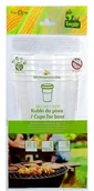 Pozostałe akcesoria kuchenne - KUBKI DO PIWA KOMPOSTOWALNE 6 szt - FROGGY 5907610297088 - miniaturka - grafika 1