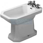 Bidety - Duravit 0267100000 SERIA 1930 Bidet stojący 355x600 z jednym otworem - miniaturka - grafika 1