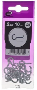 STANDERS Hak oczkowy 2,5X10MM STANDERS - Haki, szakle i karabinki - miniaturka - grafika 4