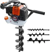 Pozostałe elektronarzędzia - AWTOOLS Wiertnica spalinowa AWTOOLS gd520, 2950 W - miniaturka - grafika 1