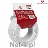 Maclean Kabel Antenowy 25m Beżowy MCTV-574 - Kable - miniaturka - grafika 5