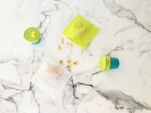 Silikids, Kubek z Ustnikiem, Teal/Lime - Kubki dla dzieci - miniaturka - grafika 5