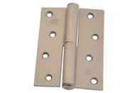 Akcesoria do drzwi - ZAWIAS DO DRZWI BEZPRZYLGOWYCH 100x70mm NIKIEL - miniaturka - grafika 1